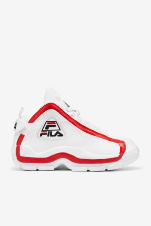 FILA Grant Hill 2 Sneakers White / Red / Black,Mens Shoes | CA.RQDUYL903